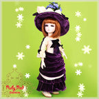 Velvet 12 InMotion Girl in Royal Purple (WC0017A)
