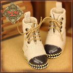 Beige Explorer Boots for 12” Dolls (WH0076A)