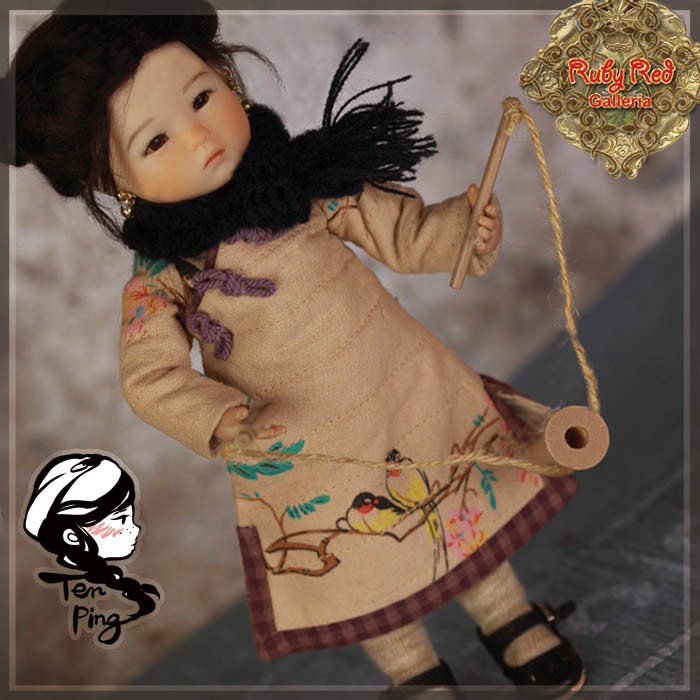 8" Play Time - Long-Sleeve Qi Po Cloth set (HC0001A)