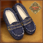 Blue Demin Loafers for 12" InMotion Girl (WH0080A)