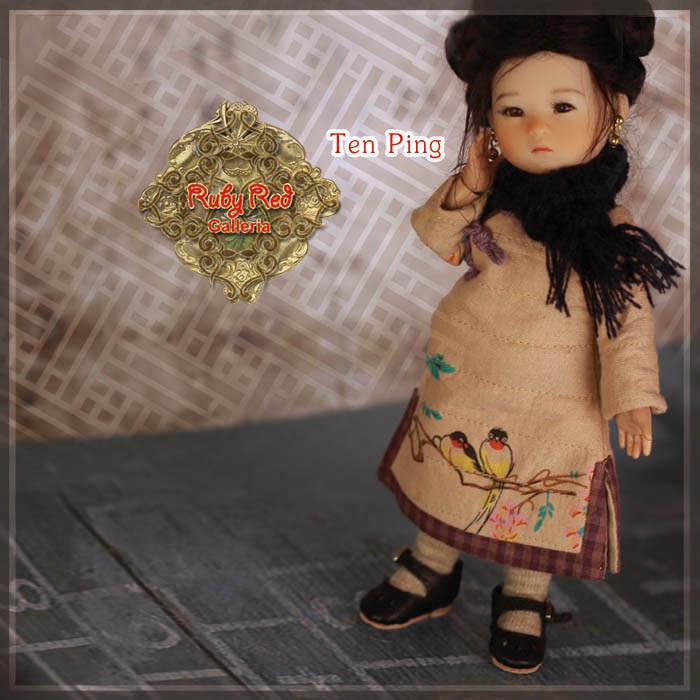 8" Play Time - Long-Sleeve Qi Po Cloth set (HC0001A)