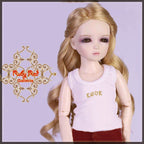 Golden Blonde Synthetic Wig for 12" Dolls (WD0001E18)