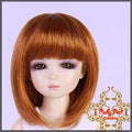 Carrot Red Synthetic Wig for 12" Dolls (WD0003E8)