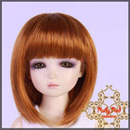 Carrot Red Synthetic Wig for 12" Dolls (WD0003E8)