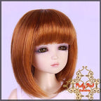 Carrot Red Synthetic Wig for 12" Dolls (WD0003E8)