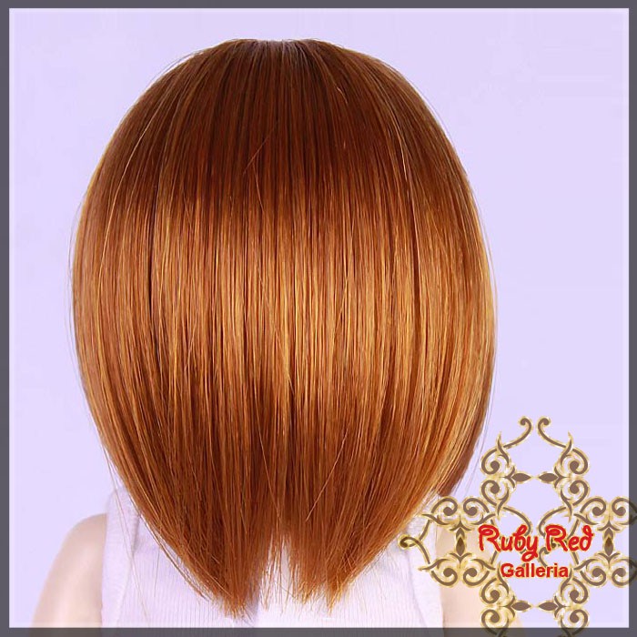 Carrot Red Synthetic Wig for 12" Dolls (WD0003E8)