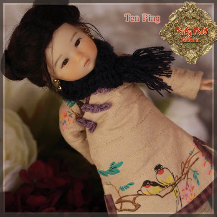 8" Play Time - Long-Sleeve Qi Po Cloth set (HC0001A)