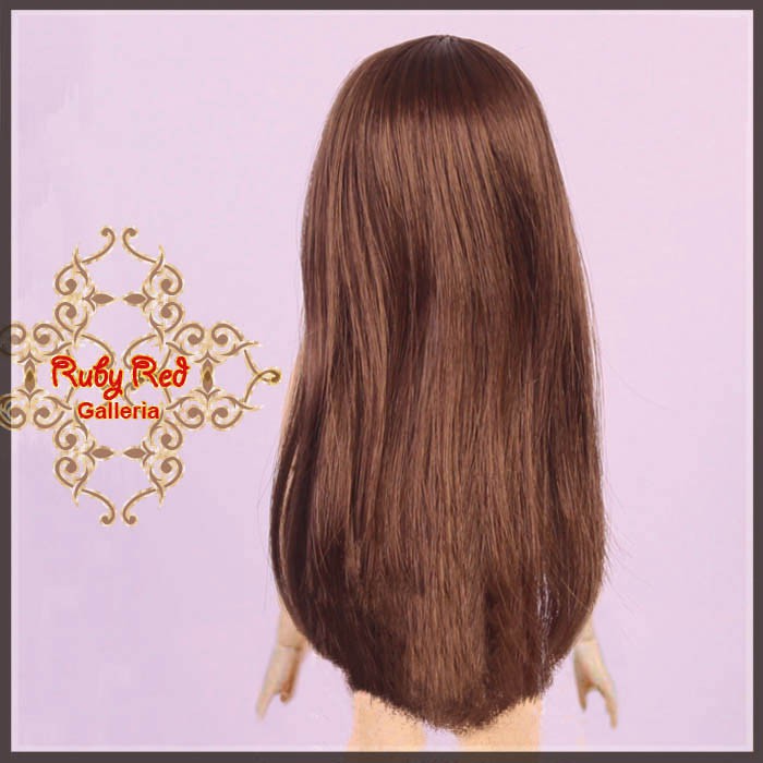 Long Dark Brown Synthetic Wig (WD0007A)