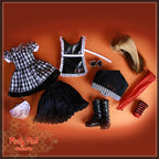 Hallows-Eve Costume Party (with wig) - Cloth Set (WC0009A)