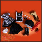 Hallows-Eve Costume Party (with wig) - Cloth Set (WC0009A)
