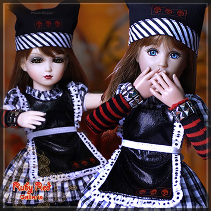 Hallows-Eve Costume Party (with wig) - Cloth Set (WC0009A)