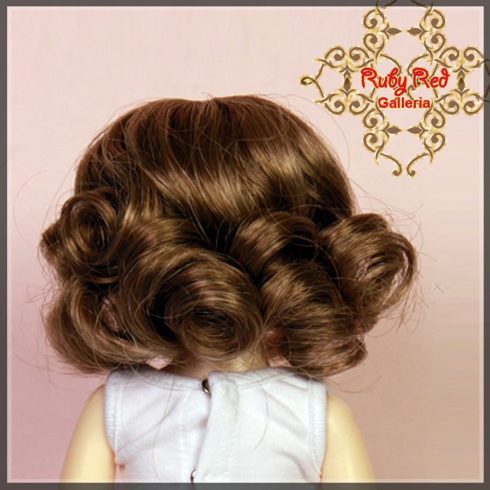 Ash Blonde Curly Synthetic Wig (WD0008A)