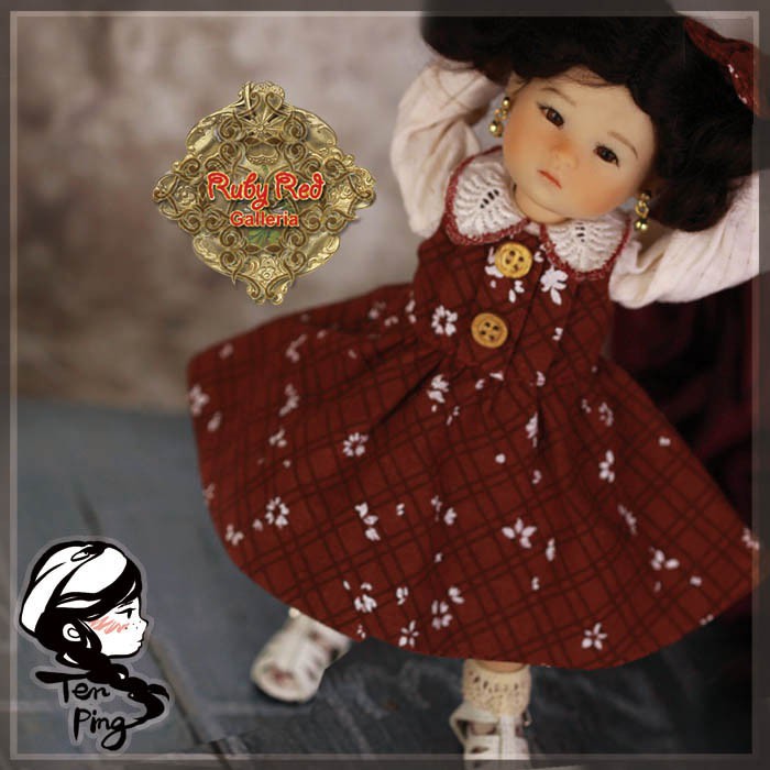 8" Play Time - Printed Dress Cloth set (HC0002A)