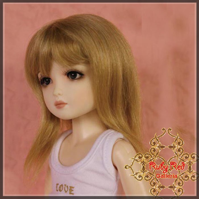 Blonde Synthetic Wig for 12" Dolls (WD0010A)