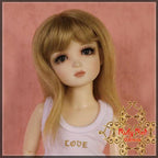 Blonde Synthetic Wig for 12" Dolls (WD0010A)
