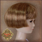 Light Brown Bob Synthetic Wig for 12" Dolls (WD0016B)