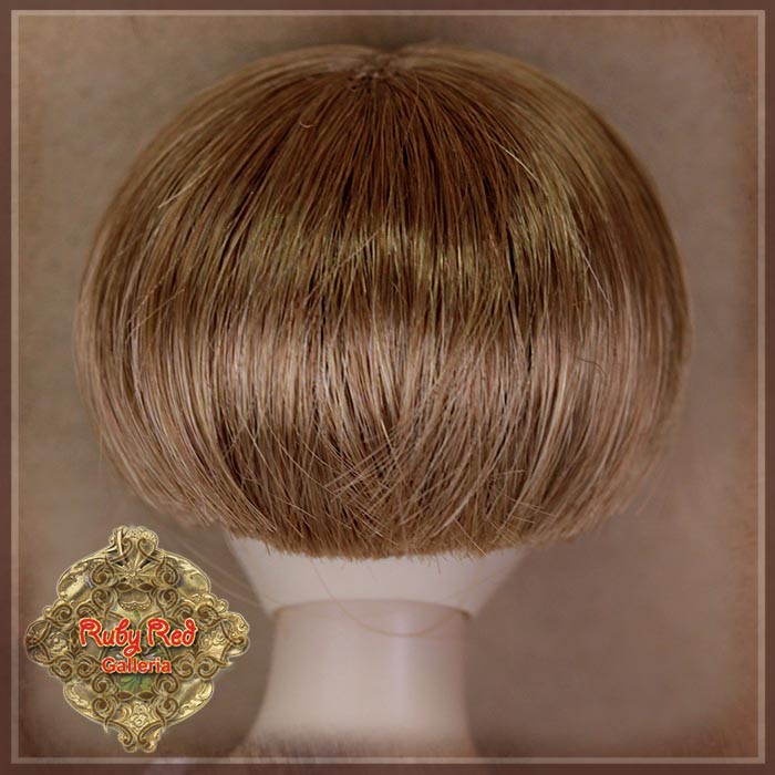 Light Brown Bob Synthetic Wig for 12" Dolls (WD0016B)