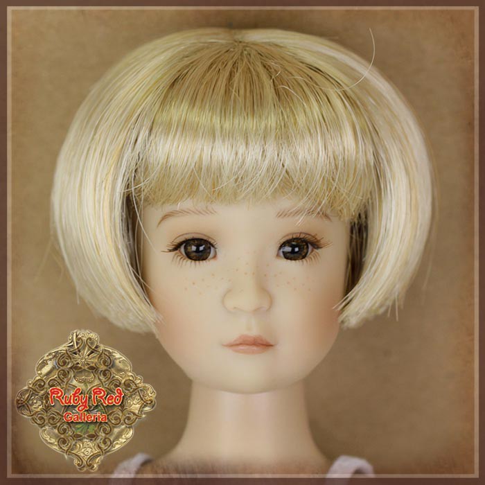 Blonde Bob Synthetic Wig for 12" Dolls (WD0016C)
