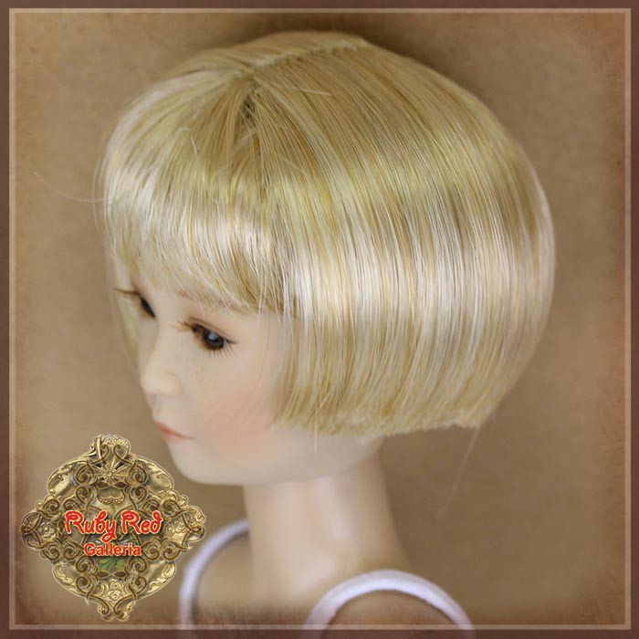 Blonde Bob Synthetic Wig for 12" Dolls (WD0016C)