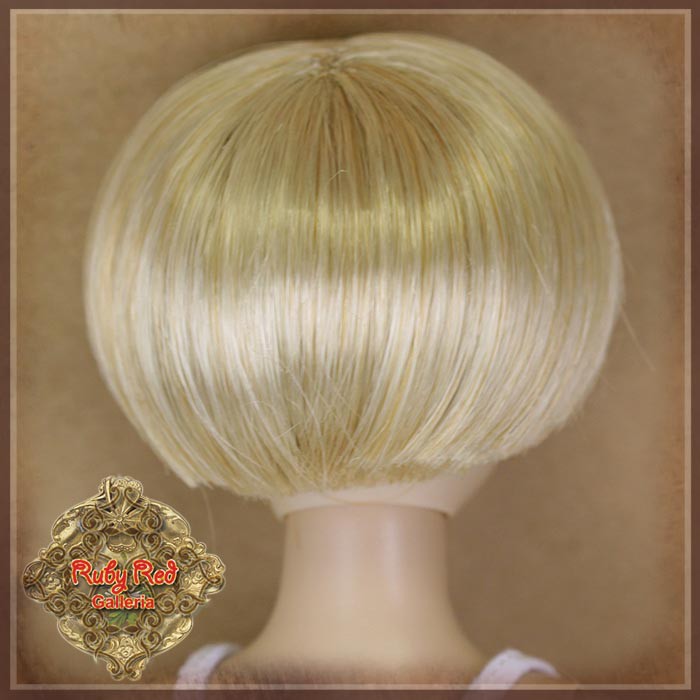 Blonde Bob Synthetic Wig for 12" Dolls (WD0016C)