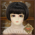 Black Bob Synthetic Wig for 12" Dolls (WD0019A)