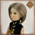 Medium Brown Bob Synthetic Wig for 12" Dolls (WD0021A)