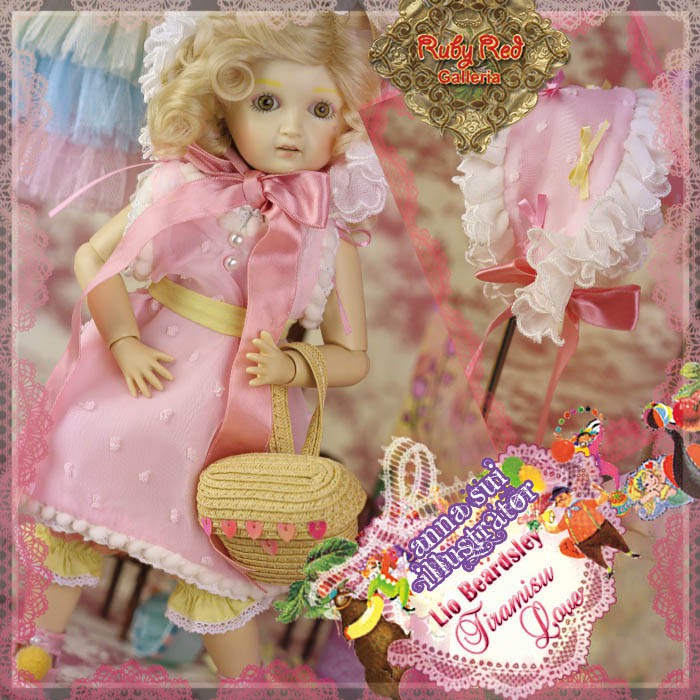 Anna Sui Illustrator - Lio Beardsley x RRG Bleuette, Tiramisu Love