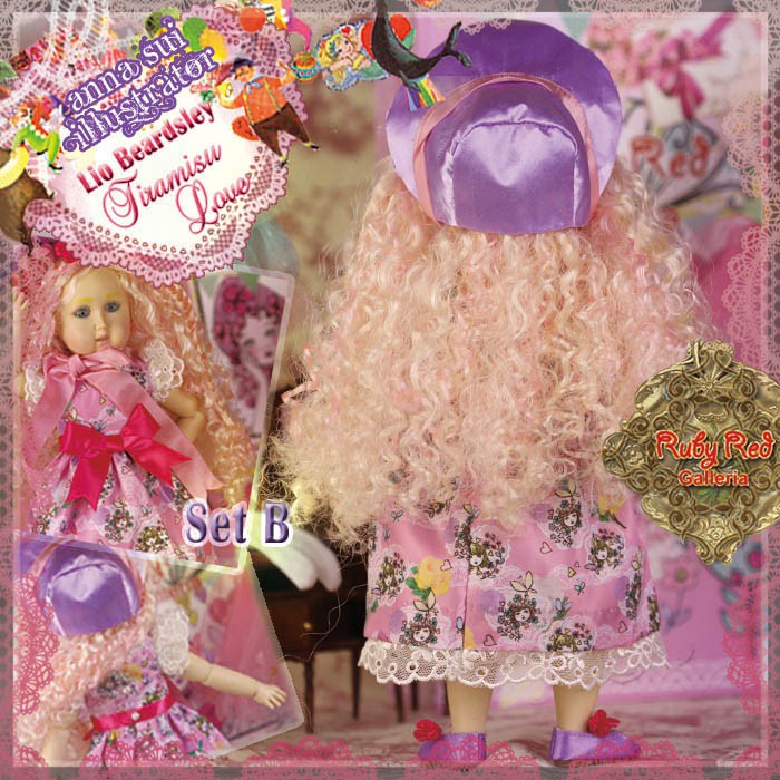 Anna Sui Illustrator - Lio Beardsley x RRG Bleuette, Tiramisu Love