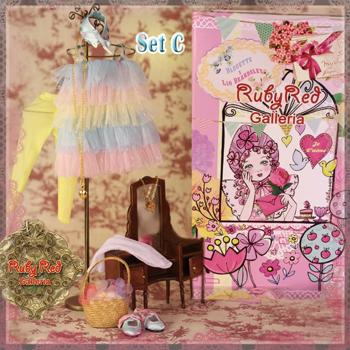 Anna Sui Illustrator - Lio Beardsley x RRG Bleuette, Tiramisu Love