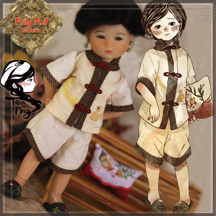 8" Ten Ping Sleepwear Set (HC0003A)