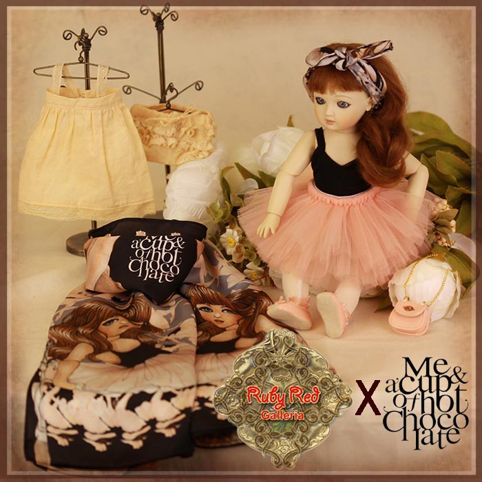 Charmette Doll Set, RubyRed x Me and a Cup of Hot Chocolate (EA0014A)