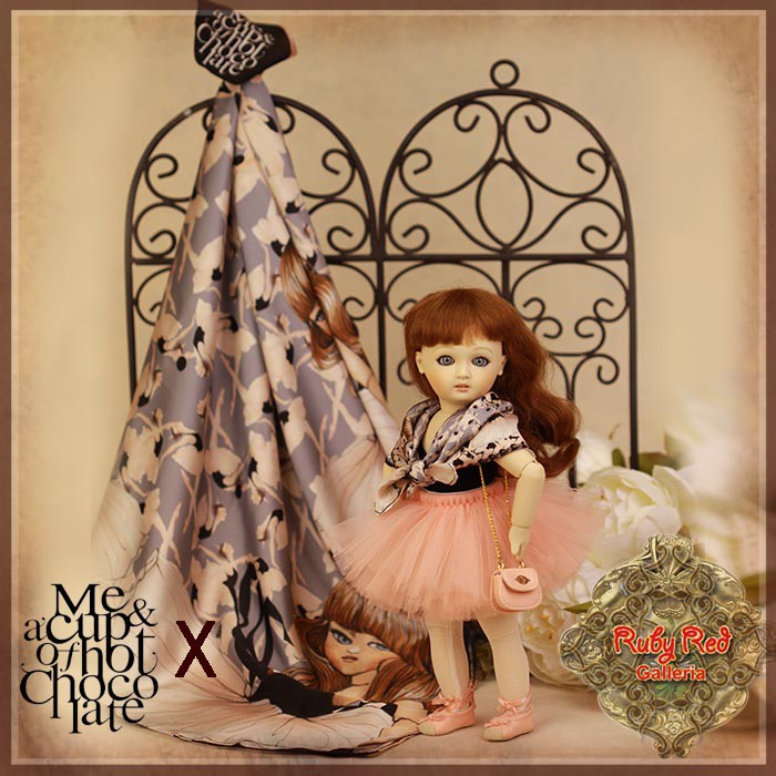Charmette Doll Set, RubyRed x Me and a Cup of Hot Chocolate (EA0014A)