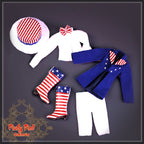 Parade on Independence Day of USA (no wig) - Cloth Set (WC0001A)