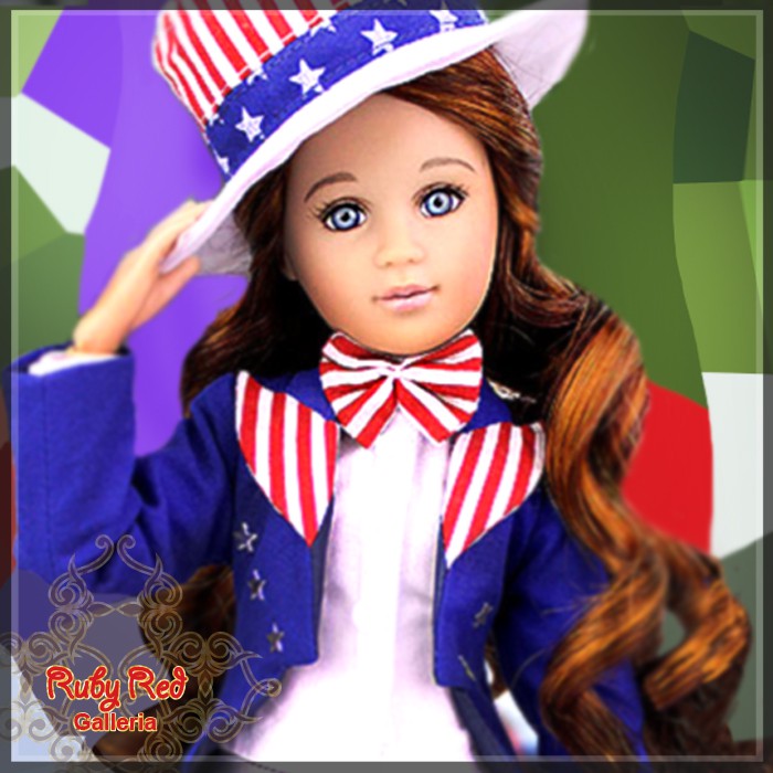Parade on Independence Day of USA (no wig) - Cloth Set (WC0001A)