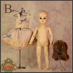 Unique Resin Fiorette Nude Doll (EZ0004B)