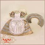Soft Silk Dress for 11.5" Bleuette Doll (EC0002A)