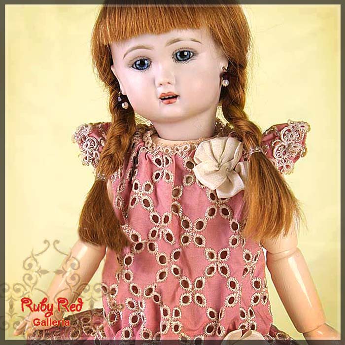 Emboridery Silk Dress for 11.5" Bleuette Doll (EC0005A)