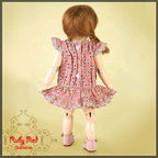 Emboridery Silk Dress for 11.5" Bleuette Doll (EC0005A)