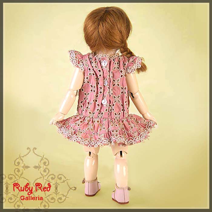 Emboridery Silk Dress for 11.5" Bleuette Doll (EC0005A)