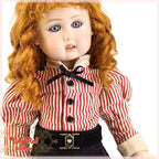 Striped Shirt and Black Long Skirt for 11.5" Bleuette Doll (EC0009A)