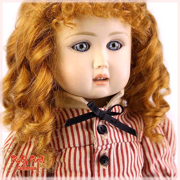 Striped Shirt and Black Long Skirt for 11.5" Bleuette Doll (EC0009A)