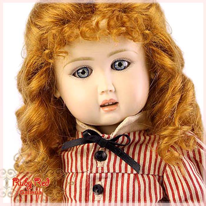 Striped Shirt and Black Long Skirt for 11.5" Bleuette Doll (EC0009A)