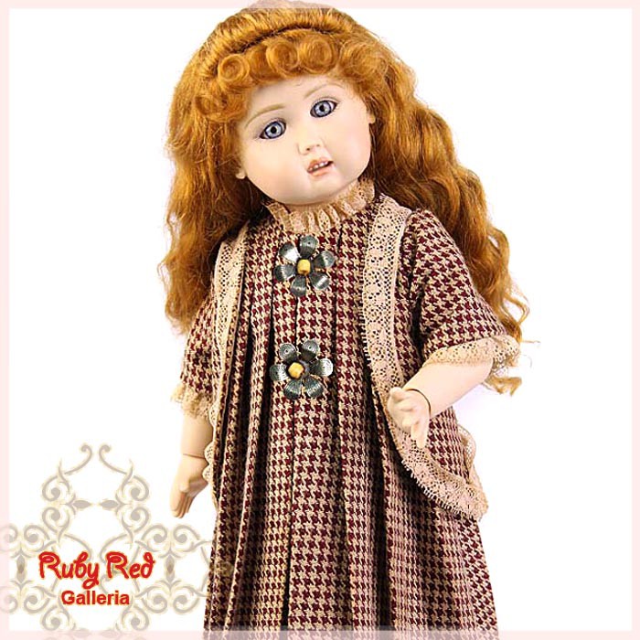 Houndstooth Dress for 11.5" Bleuette Doll (EC0010A)