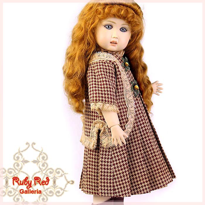Houndstooth Dress for 11.5" Bleuette Doll (EC0010A)