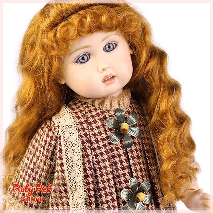 Houndstooth Dress for 11.5" Bleuette Doll (EC0010A)