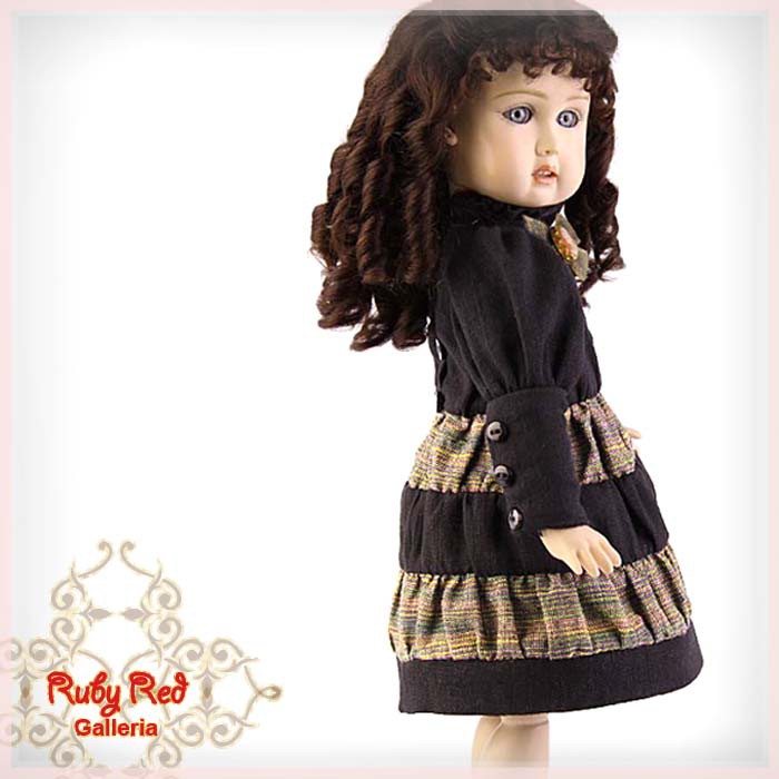 Checker Dress for 11.5" Bleuette Doll (EC0011A)