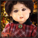 Christmas Outfit for 11.5" Bleuette Doll (EC0012A)