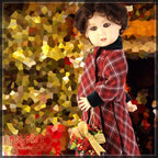 Christmas Outfit for 11.5" Bleuette Doll (EC0012A)