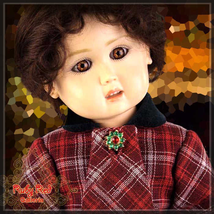 Christmas Outfit for 11.5" Bleuette Doll (EC0012A)