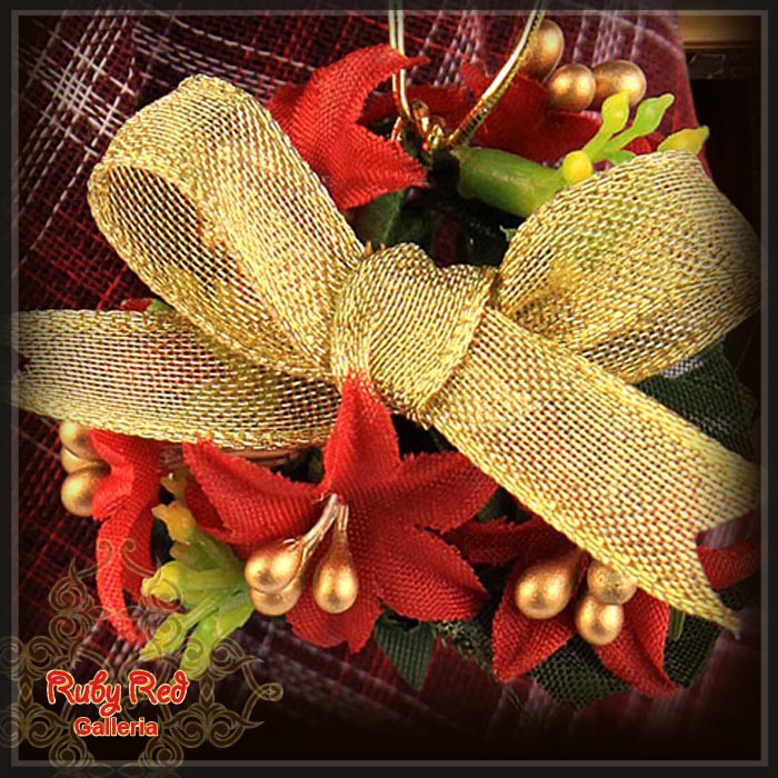 Christmas Outfit for 11.5" Bleuette Doll (EC0012A)